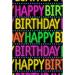 Toland Home Garden Marquee Birthday 2-Sided Polyester 18 x 12.5 in. Garden Flag in Black/Red | 18 H x 12.5 W in | Wayfair 1110356