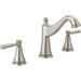 Delta Mylan Widespread Bathroom Faucet 3 Hole, 2-handle Bathroom Sink Faucet w/ Drain Assembly in Gray | Wayfair 35777LF-SP