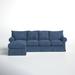 Multi Color Sectional - Birch Lane™ Bircham 2 - Piece Upholstered Sectional | 31 H x 112 W x 72 D in | Wayfair BL23185 49207597
