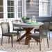 Brayden Studio® Causey Wicker Outdoor Stackable Dining Side Chair Wicker/Rattan in Brown/Gray | 33 H x 20.25 W x 24 D in | Wayfair