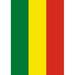 Toland Home Garden Flag of Bolivia 2-Sided Polyester 18 x 13 in. Garden Flag in Green/Red/Yellow | 18 H x 12.5 W in | Wayfair 1110586