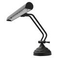 Cocoweb 11" Piano Lamp Metal in Brown/Gray | 11 H x 12 W x 8 D in | Wayfair DLED12RB