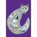 Toland Home Garden Animal Spirits- Wolf Polyester 18 x 12.5 inch Garden Flag in Gray/Indigo | 18 H x 12.5 W in | Wayfair 1110037