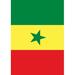 Toland Home Garden Flag of Senegal 28 x 40 inch House Flag, Polyester in Green/Red/Yellow | 40 H x 28 W in | Wayfair 1010706
