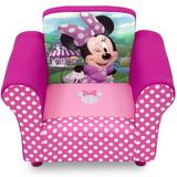 Delta Children Disney' Minnie Mouse Chair, Solid Wood in Brown | 17.25 H x 22.5 W x 16 D in | Wayfair UP83517MN_1063