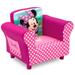 Delta Children Disney' Minnie Mouse Chair, Solid Wood in Brown | 17.25 H x 22.5 W x 16 D in | Wayfair UP83517MN_1063