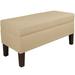 Wayfair Custom Upholstery™ Flip Top Storage Bench Linen/Solid + Manufactured Wood/Polyester/Wood/Upholstered/Cotton/Velvet | 20 H x 39 W x 19 D in