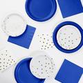 Creative Converting Party Supplies Kit for 8 Guests in Blue | Wayfair DTCCBWTF2A