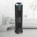 Envion Therapure™ Tower Purifier w/ HEPA filter, UV, & VOC Filters, Graphite, 343 Sq. Ft. in Black/Gray | 26 H x 10 W x 8 D in | Wayfair