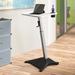 Safco Products Company Focal Brio Height Adjustable Standing Desk Wood/Metal in Black/Brown/Gray | 29.5 W x 27.25 D in | Wayfair 1964WH