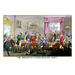 Buyenlarge 'Drink to Mr. Ridgeway's Good Health' by Henry Thomas Alken Painting Print in Gray/Green | 24 H x 36 W x 1.5 D in | Wayfair