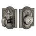 Grandeur Parthenon Single Cylinder Deadbolt Brass in Gray | 3.34 H x 2.62 W x 3.9 D in | Wayfair 821146