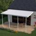 Heritage Patios Slope Patio Awning in White | 120 H x 264 W x 120 D in | Wayfair H1P252006701022