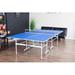 Joola USA JOOLA Quadri Indoor 15mm Table Tennis Table - Ping Pong Table w/ Quick Clamp Ping Pong Net Set Steel Legs/Synthetic Laminate | Wayfair