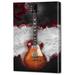 Menaul Fine Art 'Jazz Guitar' by Scott J. Menaul Graphic Art on Wrapped Canvas in White | 36 H x 24 W x 1.5 D in | Wayfair 724131672546men-616-V