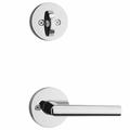 Kwikset Milan Single Cylinder Interior Lever Set (Exterior Portion Sold Separately) in Gray | 3.7 H x 4.3 W x 2.7 D in | Wayfair 99660-183