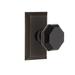 Nostalgic Warehouse Studio Plate w/ Waldorf Black Door Knob Brass in Brown | 4 H x 2.5 W in | Wayfair 725165