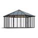 Canopia Garda 19.5 Ft. W x 19.5 Ft. D Aluminum Patio Gazebo Aluminum/Hardtop/Metal in Gray | 133 H x 235 W x 235 D in | Wayfair HG9185