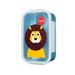 3 Sprouts Bento Lion 42 Oz. Food Storage Container Plastic in Blue/Brown | 2.5 H x 5.75 W x 8.5 D in | Wayfair UBBLIO