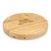 TOSCANA™ NCAA Circo Engraved Circulor Cutting Cheese Tray Wood in Brown | Wayfair 854-00-505-363-0