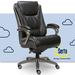 Serta at Home Blissfully Executive Chair Upholstered in Black/Brown/Gray, Size 48.0 H x 27.25 W x 33.0 D in | Wayfair 44951