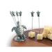 Vagabond House Sea & Shore 6 Piece Pewter Sea Turtle Cheese Pick in Gray | 4 H x 2 W x 1.5 D in | Wayfair V883T