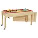 Wood Designs Contender Sand & Water Table Wood in Brown | 24 H x 46 W in | Wayfair C11800