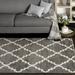 Gray 94 x 0.27 in Indoor/Outdoor Area Rug - Winston Porter Sitz Geometric Stone/Snow Indoor/Outdoor Area Rug | 94 W x 0.27 D in | Wayfair