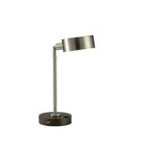 Orren Ellis Spain Contemporary Pivot Swivel 15" Desk Lamp Metal in Black | 15 H x 5 W x 11 D in | Wayfair CDEA453640A74286B788F9604FEDAAF5