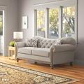 Kelly Clarkson Home Audio 88" Rolled Arm Sofa w/ Reversible Cushions Polyester | 37 H x 88 W x 38 D in | Wayfair 0928134F7D814DE7896F5591CE305244