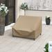 Sol 72 Outdoor™ Patio Furniture Cover for Outdoor Loveseats in Gray/Black/Brown | 35 H x 54 W x 37 D in | Wayfair 279751F3057C4ABFB8A57B7A91D8A0D1