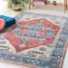 Blue 72 x 0.24 in Indoor Area Rug - World Menagerie Powe Red/Area Rug Polyester | 72 W x 0.24 D in | Wayfair 67B5AB1187C1413591010629CA05C5B5