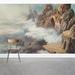 Wallums Wall Decor Illustrated Ancient City 8' x 144" 3 Piece Wall Mural Fabric in Gray | 144 W in | Wayfair 493757550-144x96