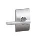 Schlage Latitude Passage Door Lever w/ Century Rosette in Gray | 6.8 H x 5.7 W x 2.25 D in | Wayfair F10LAT626CEN