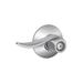 Schlage Sacramento Privacy Door Lever w/ Rosette in Gray | 2.4375 H x 6.8 W x 2.4375 D in | Wayfair F40SAC626