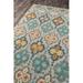 Blue 27 x 0.5 in Area Rug - World Menagerie Laughlin Handmade Tufted Wool Rug Wool | 27 W x 0.5 D in | Wayfair 60A73B7B60D64D14A8B46E02AB5057BC