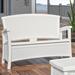 Suncast Outdoor Elements Storage Bench in White | 35.5 H x 47 W x 29.75 D in | Wayfair BMWB5000W