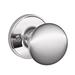 Schlage Stratus Knob Non-Turning Lock in Gray | 2.68 H x 3.03 W x 2.6 D in | Wayfair J170STR625