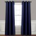 Absolute Blackout Window Curtain Panels Navy 76X95 Set Each 38X95 - Lush Decor 16T003391