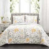 Aprile Quilt Yellow 3Pc Set Full/Queen - Lush Decor 16T001207