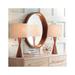 360 Lighting Omar Faux Wood Modern Hourglass Table Lamps Set of 2