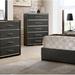 Ebern Designs Abbagail Standard Dresser/Chest Wood in Brown/Gray | 49.75 H x 34 W x 17.38 D in | Wayfair B93950378C5745DBA4A5BC6A0D445BB0