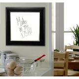 Rayne Mirrors Wall Mounted Dry Erase Board Wood in Black/Brown | 25 H x 91 W x 1.5 D in | Wayfair W54/18.5-84.5