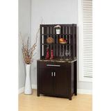 Winston Porter Fedor Dining Hutch Wood in Brown | 64 H x 31 W x 15.75 D in | Wayfair A6E0285FC0AD40A99FF0FDE0D69998C8