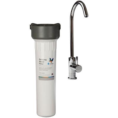 Purificateur d'eau Doulton hip sous évier avec cartouche ultracarb et robinet eau pure certifié nsf