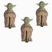 Kurt Adler Star Wars Yoda 10 Light String Lights in Gray/Green | 9.5 H x 8.8 W x 144 D in | Wayfair SW9801