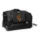 MOJO Wyoming Cowboys Black 27'' 2-Wheel Drop Bottom Rolling Duffel Bag