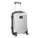 MOJO Silver Clemson Tigers 21" 8-Wheel Hardcase Spinner Carry-On Luggage