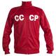JL Sport Soviet Union CCCP USSR 1970's Retro Football Jacket Classic Vintage Tracksuit Man Top-Replica - M Red