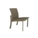 Tropitone Kor Patio Dining Side Chair Sling in Brown | 32 H x 25 W x 25.5 D in | Wayfair 891528_MOA_Cape Cove